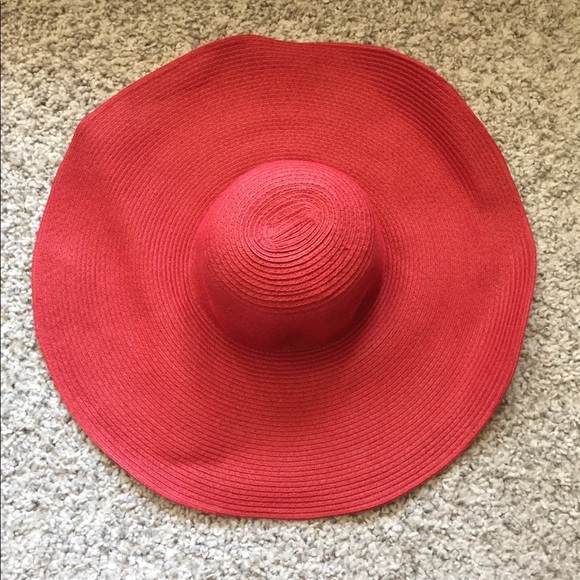 big red floppy hats